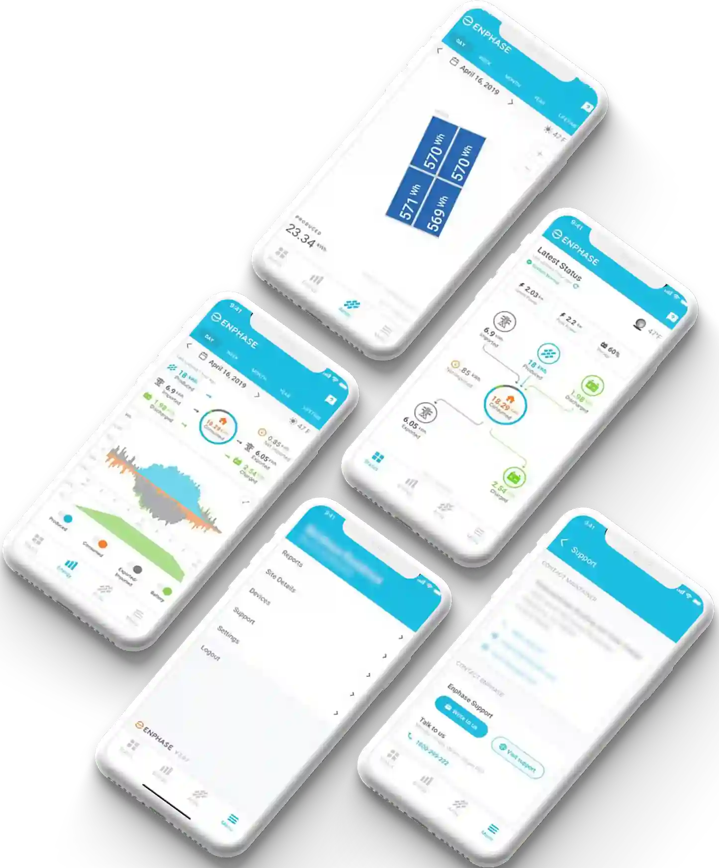mobile Application to track solar energy savings and usage