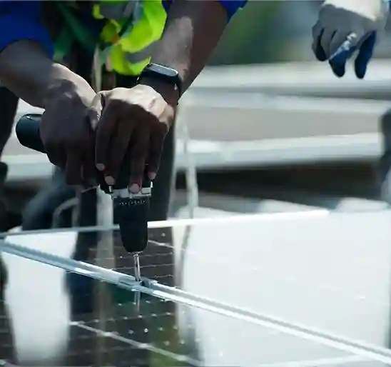 Solar panel maintenance